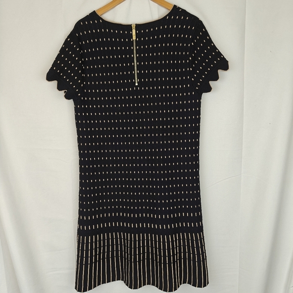 Ted Baker Maciiey Mini Knit Dress Metallic Detail Size 3 Ted 8-10 US - Picture 10 of 13